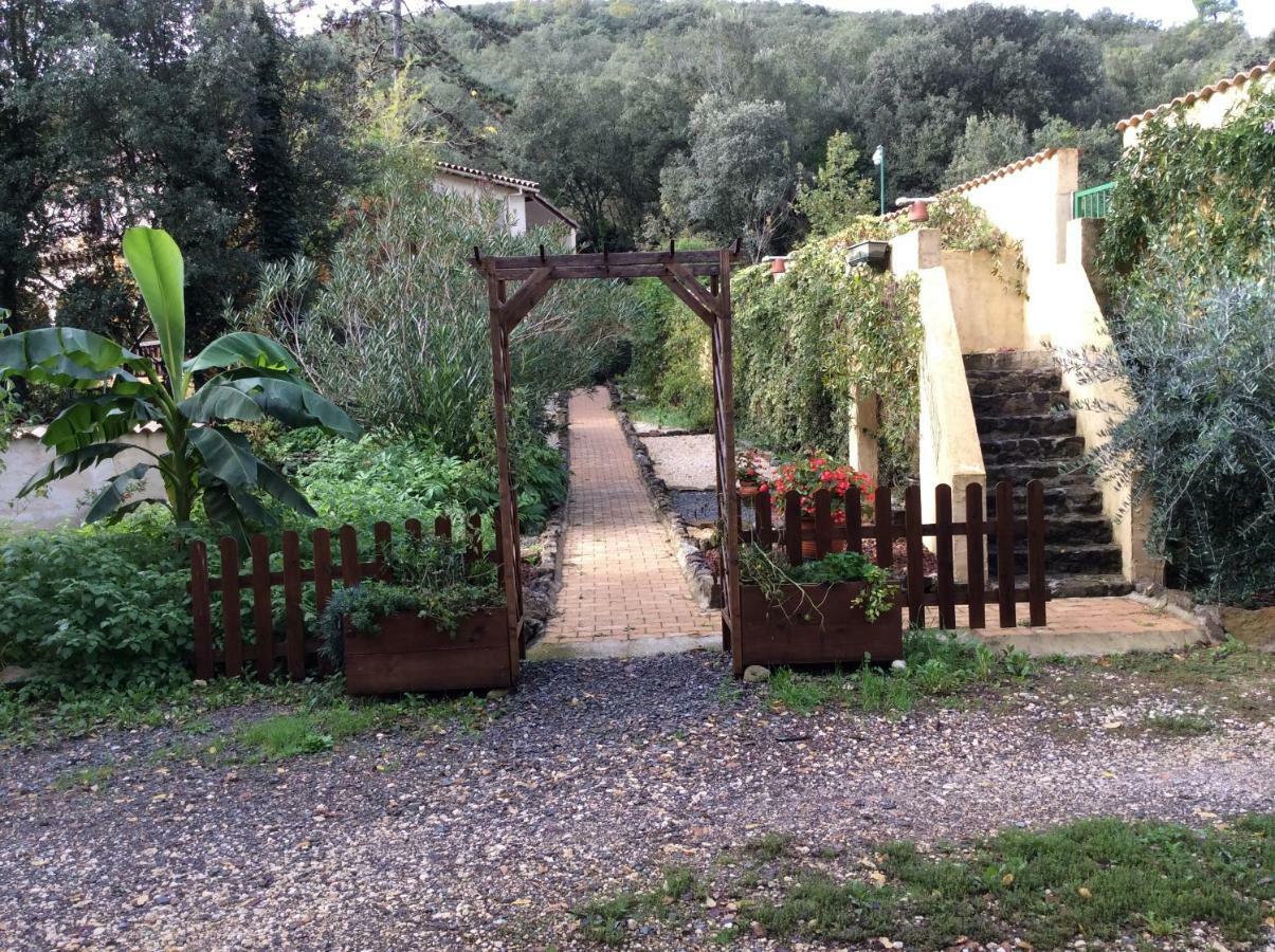 Les Jardins Hotel Anduze Exterior foto